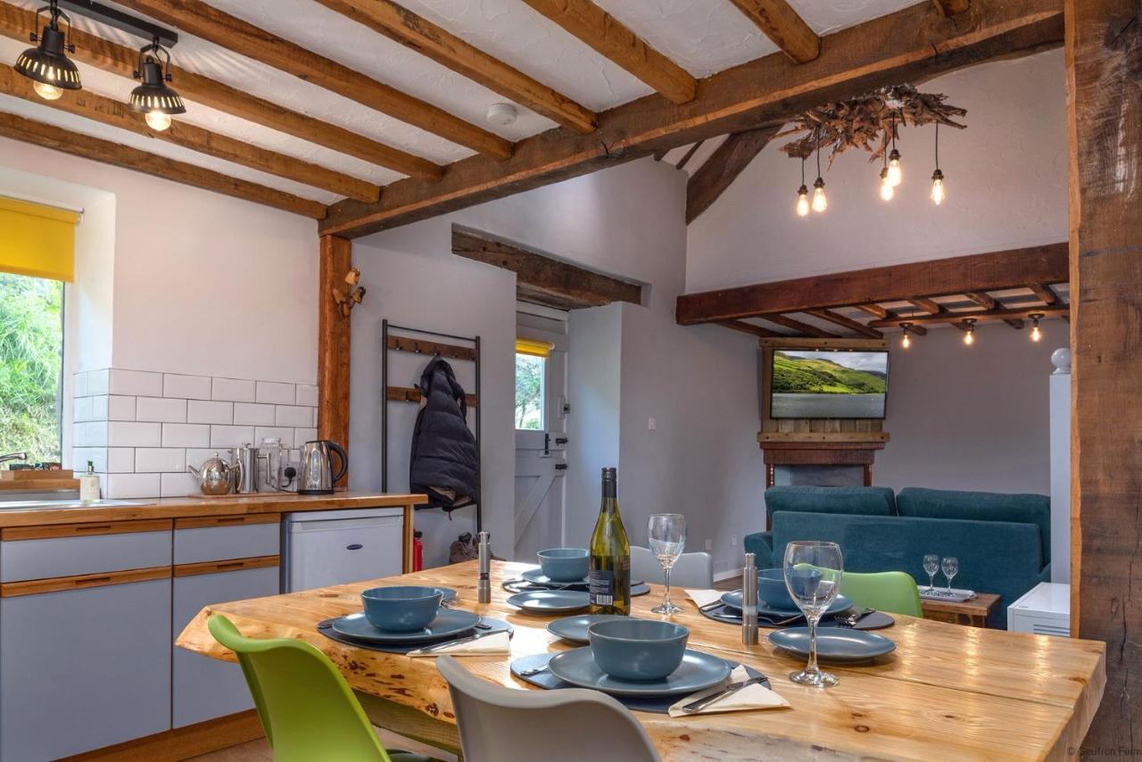 فيلا The Barn At Geufron Farm - Dog Friendly - Nr Tywyn Bryn-crug المظهر الخارجي الصورة